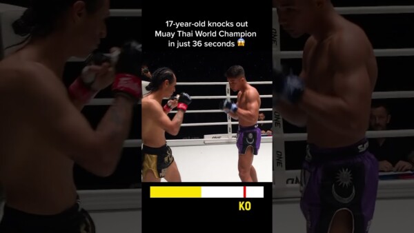 36 seconds of THRILL  Can Malaysian American phenom Johan Ghazali deliver another KO at #ONE167?