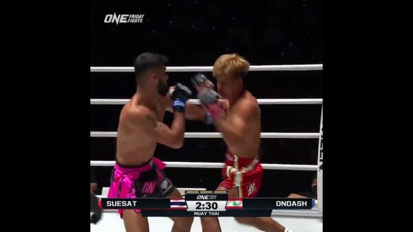 DOMINANCE  Abdallah Ondash makes it 2 0 for the Ondash bros at ONE Friday Fights 61!