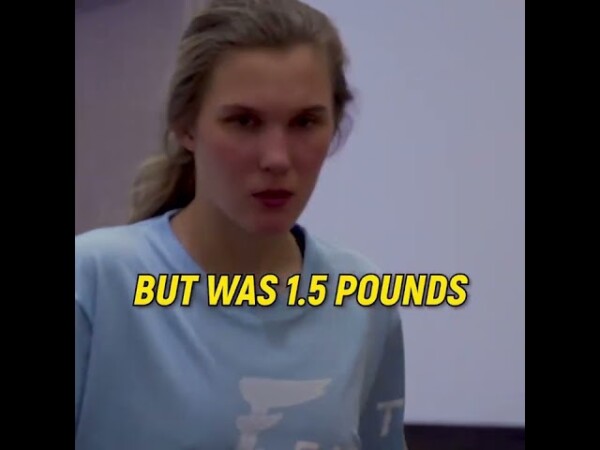 Heartbreak  Smilla Sundell has been stripped of her world title after missing weight