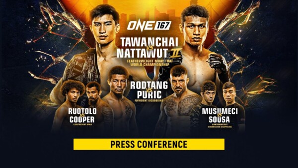 [Live In HD] ONE 167 | Official Press Conference