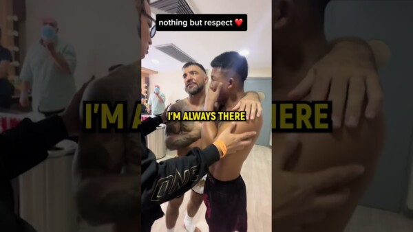 Beyond the battle ❤️ Denis Puric and Rodtang share a heartfelt conversation backstage  #ONE167