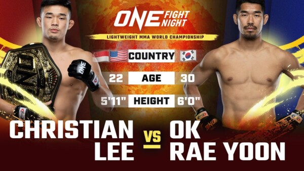 Heated MMA Brawl  Christian Lee vs. Ok Rae Yoon I | Full Fight