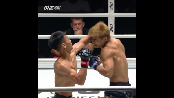 INSTANT knockdown ⚡ Kaito Oda DROPS ‘em in the opening seconds  #ONEFridayFights67