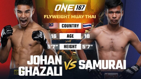 Muay Thai Firefight  Johan Ghazali vs. Samurai | Full Fight