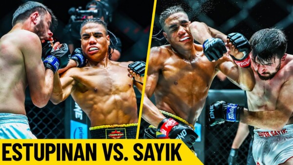 Nonstop Action  Estupinan vs. Sayik | Muay Thai Full Fight