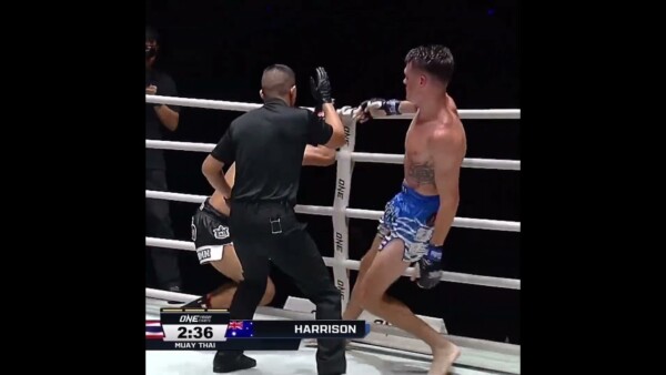 Tyson Harrison nearly took his head off
