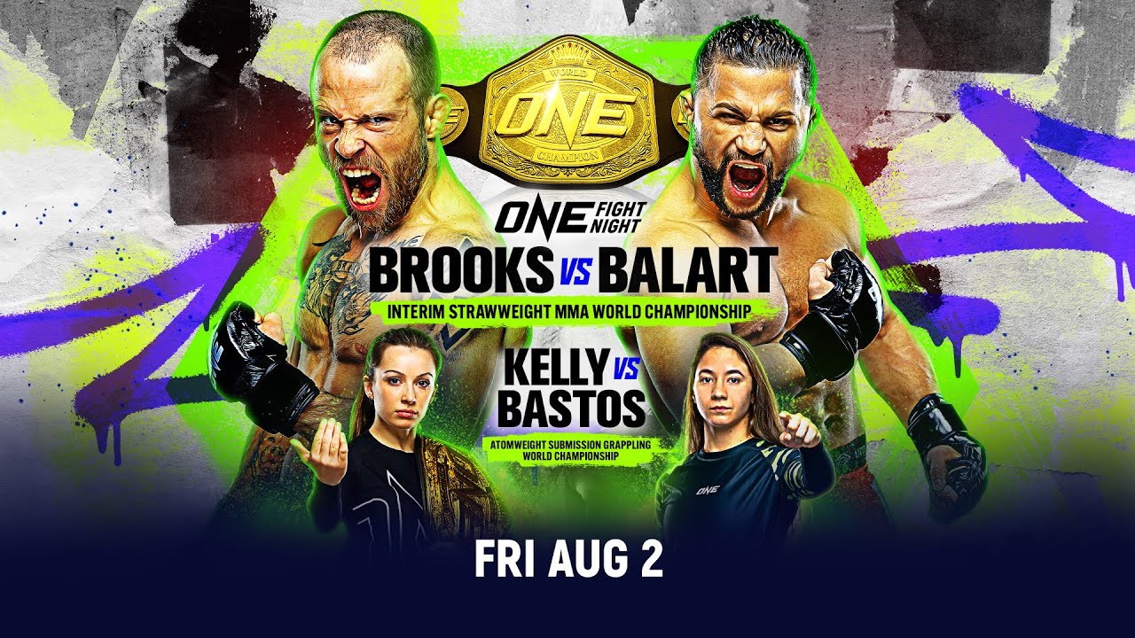 [Live In HD] ONE Fight Night 24: Brooks vs. Balart