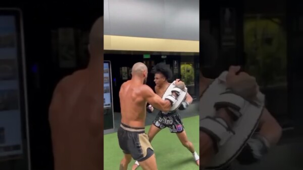 AMPED UP  Johan Estupinan gears up against Sean Climaco at ONE 168: Denver!
