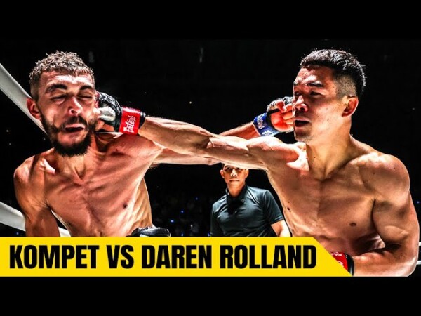 Insane Muay Thai Brawl  Kompet vs. Daren Rolland | Full Fight