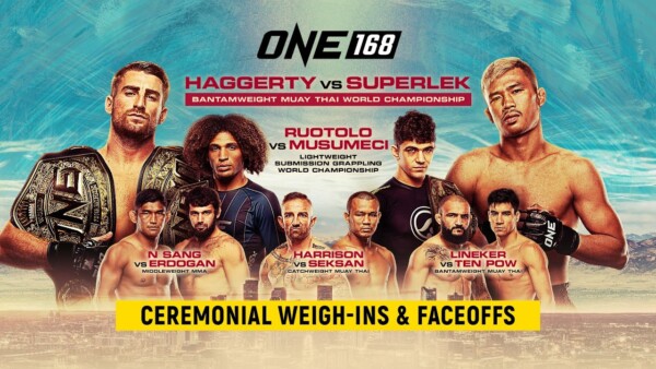 [Live In HD] ONE 168: Denver | Ceremonial Weigh ins & Faceoffs