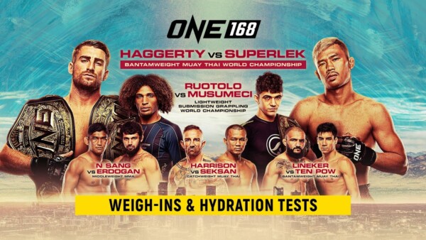 [Live In HD] ONE 168: Denver | Weigh Ins & Hydration Tests