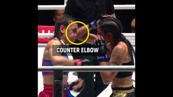 “Miss Scarface” with the SLASHING elbow