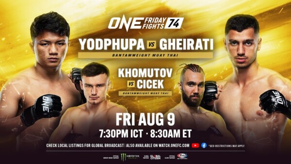 ONE Friday Fights 74: Yodphupa vs. Gheirati