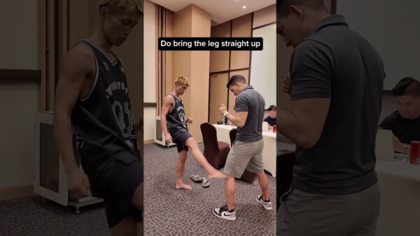 Sharpen your low kicks with Taiki Naito