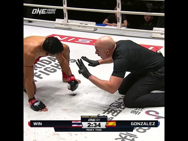 STATEMENT MADE  Xavier Gonzalez knocks out Win in their rematch!