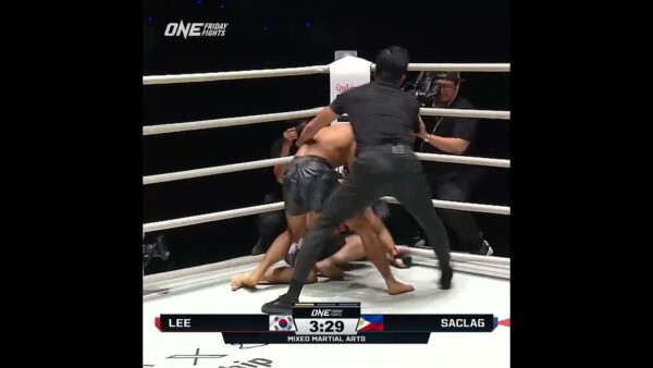 Coming in HOT  Jean Claude Saclag kicks off ONE Friday Fights 78 with a first round TKO!