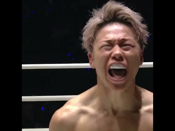 EPIC COMEBACK  Takeru turns up the heat on Thant Zin for the second round KO!