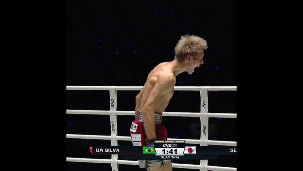 Fists of FURY  Muga Seto scores the third round knockout!