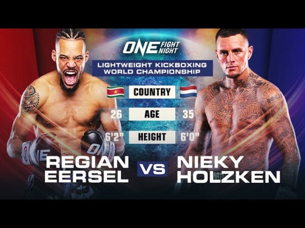 He Defeated A Kickboxing Legend…Twice!  Eersel vs. Holzken II