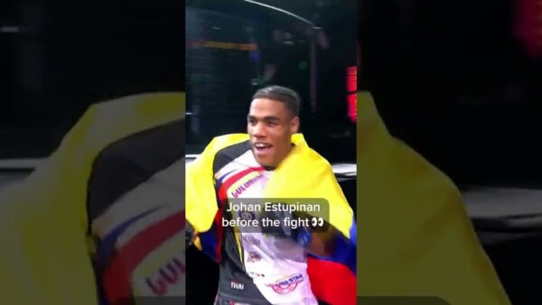 Johan Estupinan is always ready to groove