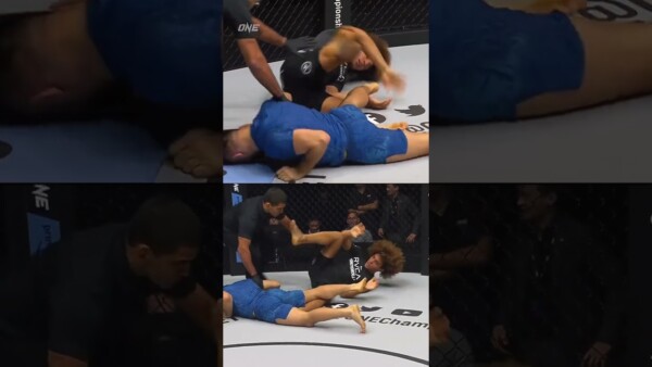 Kade Ruotolo CRANKED that heel hook!