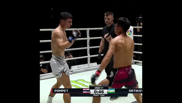 Aslamjon Ortikov moves to 6 0 in ONE Friday Fights with a dominant decision win over Pompet!