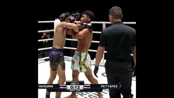 Dueling knockdowns ⚔️ Pettapee and PayakSurin sit each other down!