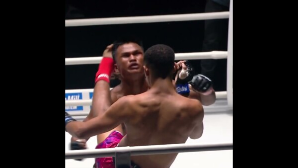 ICE COLD  Abdelali Zahidi flattens Tun Min Aung with a head kick in his ONE debut!