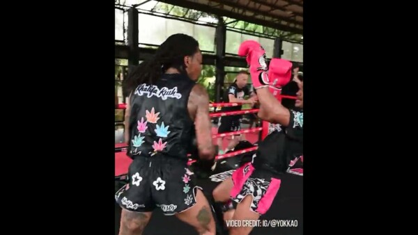Just two chill guys sparring