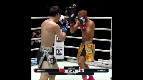 Kickboxing CHAOS  Hiroki Naruo survives one knockdown and scores FOUR for the debut TKO!