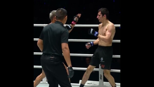 NASTY combo  Nontachai knocks out Dmitrii Kovtun!