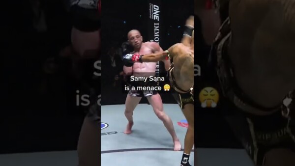 Samy Sana's hit emotes the whole fight