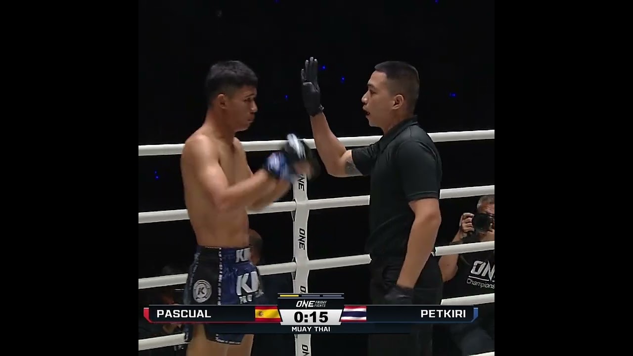 STEAMROLLED  Pol Pascual debuts with a dominant first round TKO!