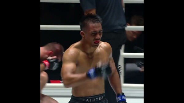 STRONG showing  Carlos Alvarez turns up the heat for a second round TKO!
