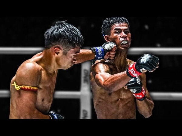 Three Knockdowns In ONE Round!  Khunpon vs. Petchayut