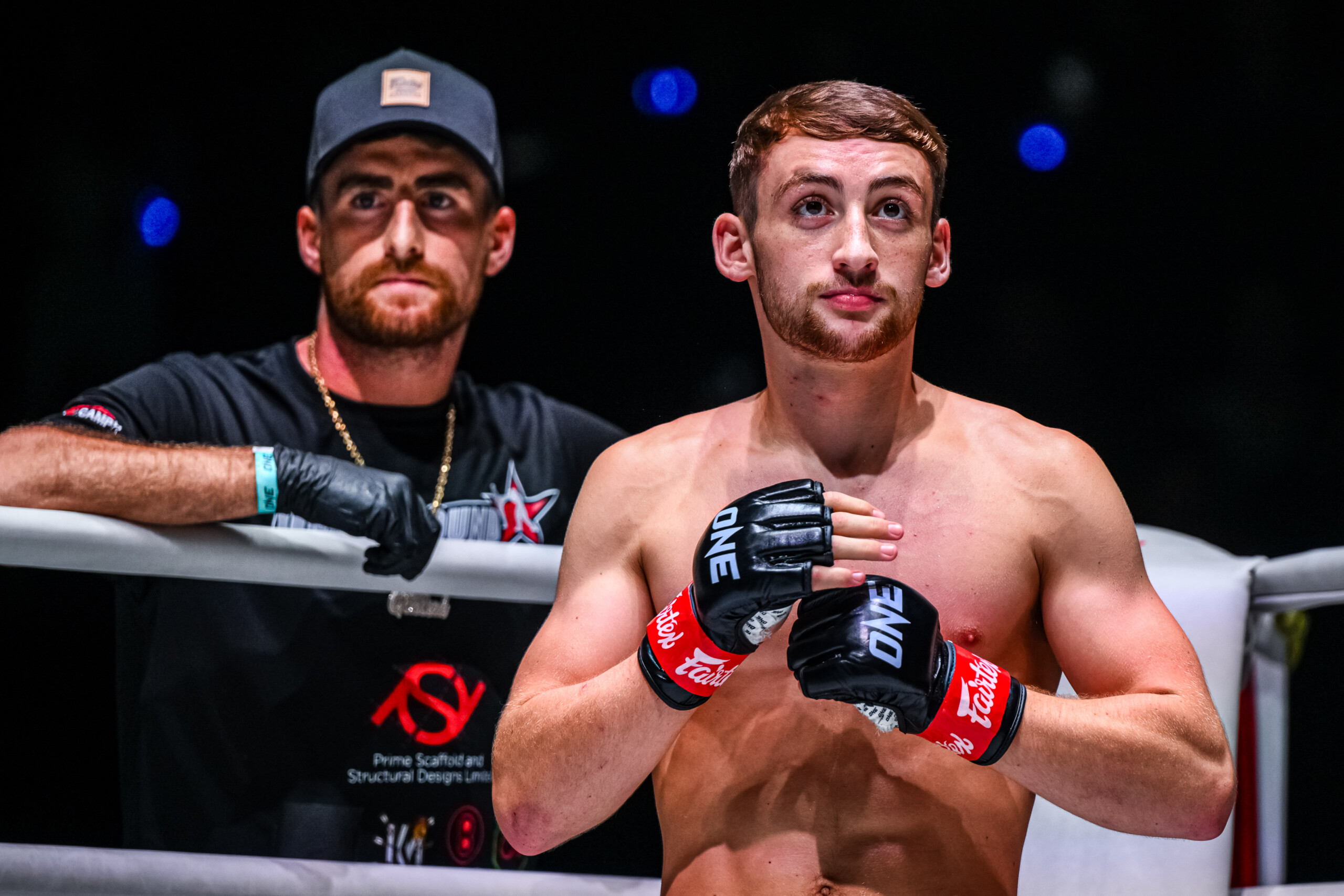 Jonathan and Freddie Haggerty at ONE Friday Fights 91