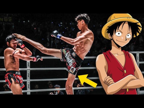 He Towered Over His Opponent  Nabil Anane vs. Muangthai
