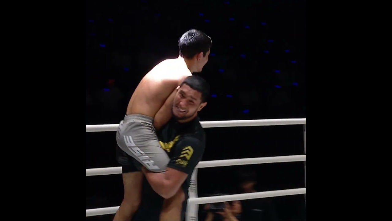 NO ESCAPE  Avazbek Kholmirzaev kicks off ONE Friday Fights 90 with a rear naked choke submission!