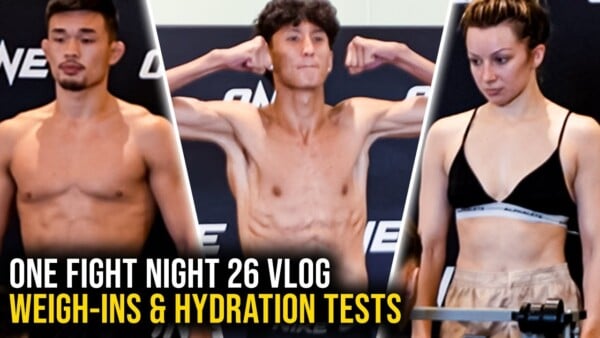 ONE Fight Night 26 Weigh Ins Vlog  Nabil vs. Petchtanong OFF, World Title Fights Official