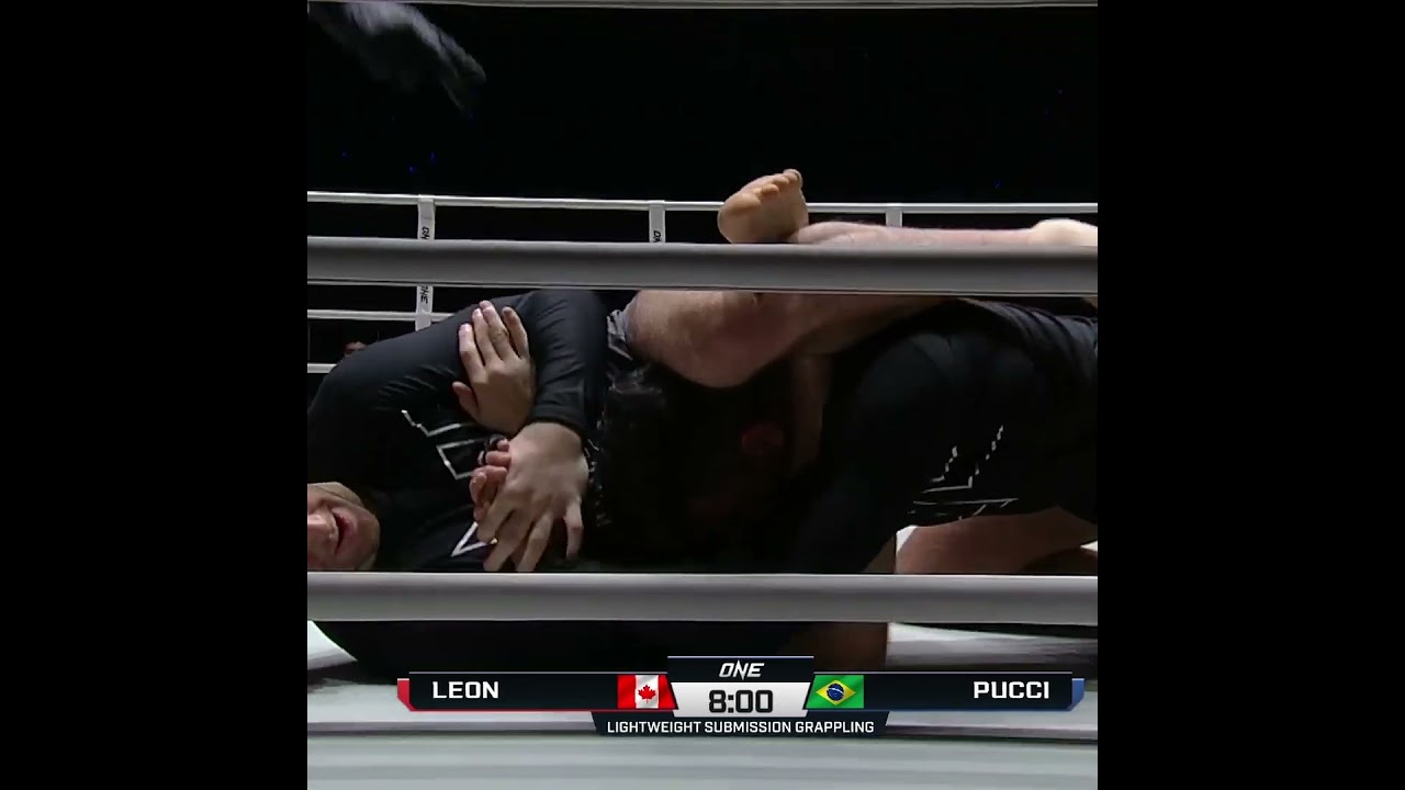 STATEMENT MADE  Dante Leon submits Bruno Pucci with a slick triangle armbar in his ONE debut!