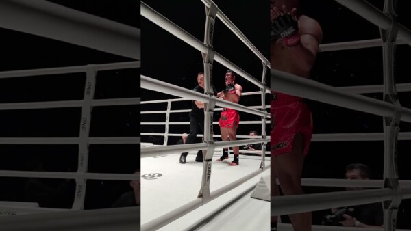What do you think of the knockdown from ringside?