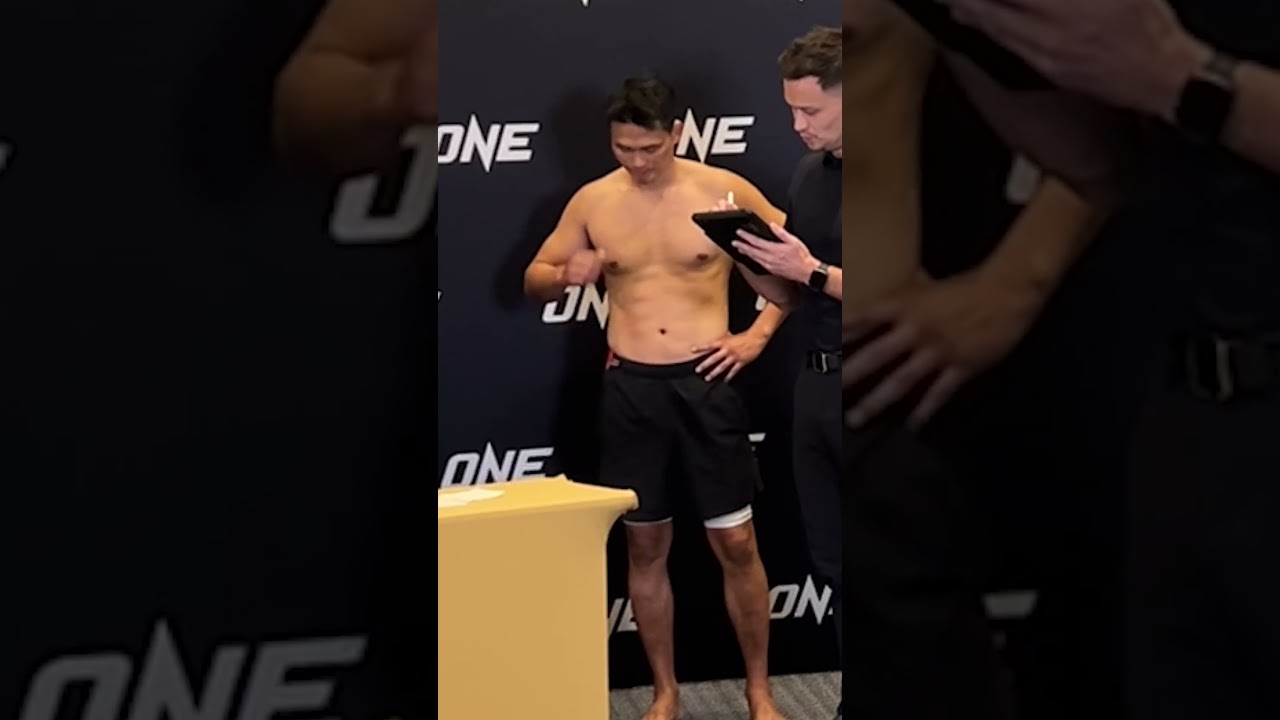 With Petchtanong missing weight and hydration, he will now need to submit a hydrated sample!