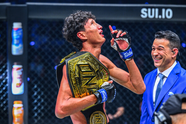 Nico Carrillo Nabil Anane ONE 170 World Title fight