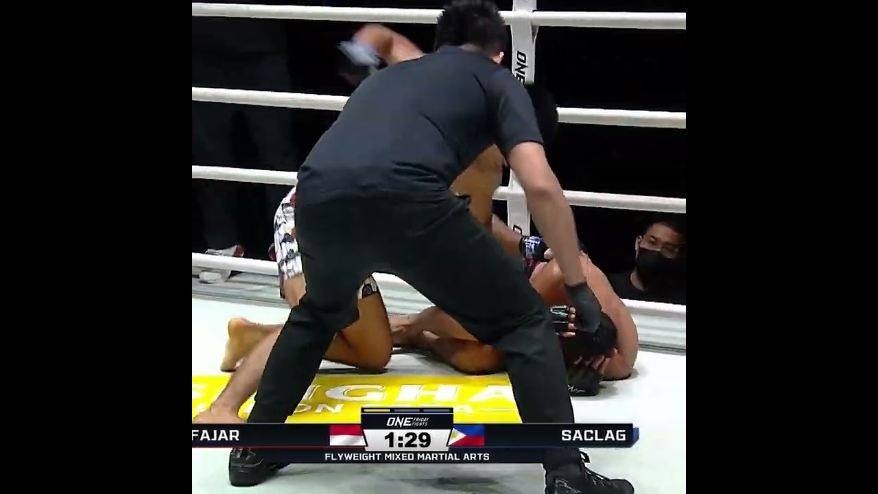 HOT START  Jean Claude Saclag ignites ONE Friday Fights 94 with a first round TKO!