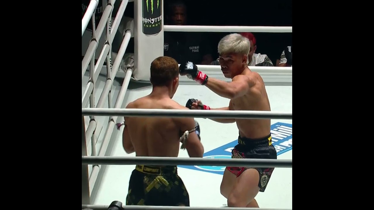 OUT COLD  Kritpet starches Susuek in the very first round! #ONEFridayFights94