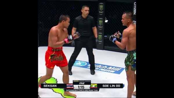 Seksan wobbles "The Man of Steel"!