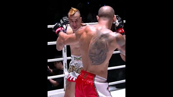 When Anton Petrov unleashed a SLASHING elbow on Luca Lombardo at ONE Friday Fights 10!