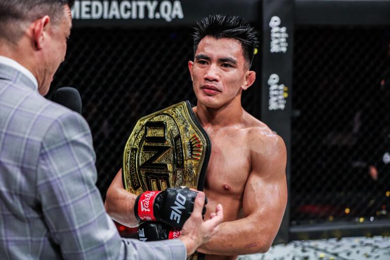 Joshua Pacio talks to Mitch Chilson.
