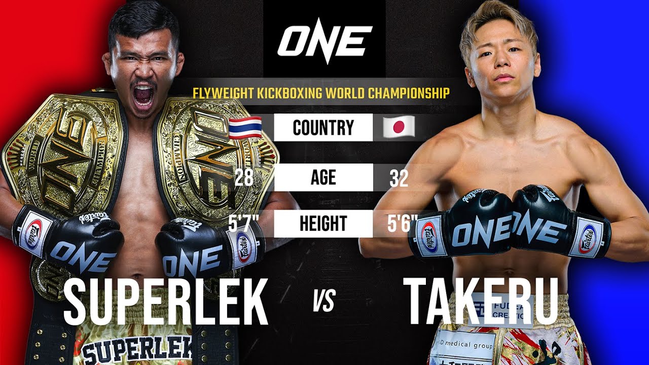 All The Devastating Strikes From Superlek vs. Takeru ⚡