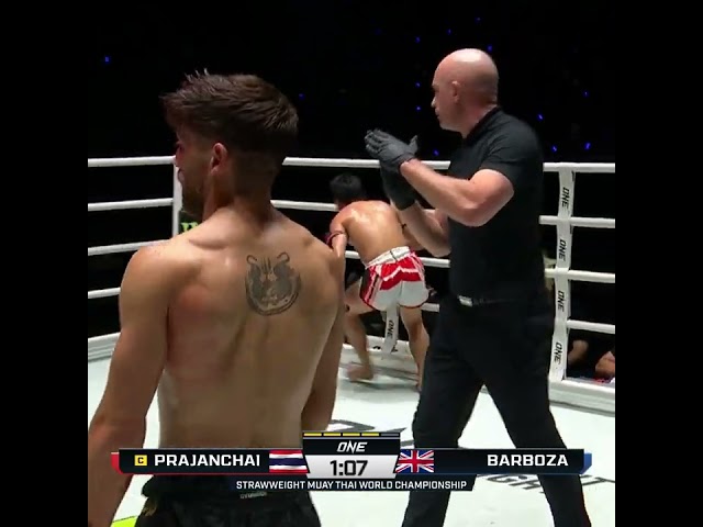 AND STILL  Prajanchai retains the ONE Strawweight Muay Thai World Title!